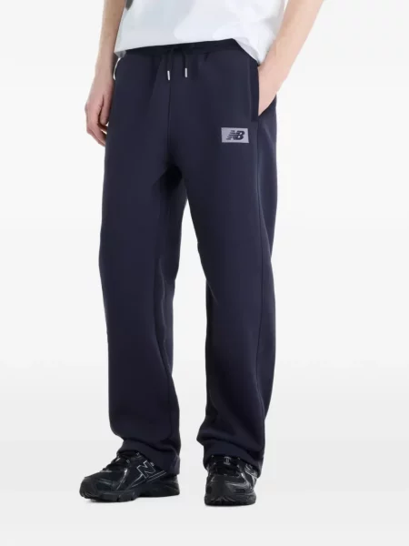 Matlasat pantaloni New Balance din fleece maro