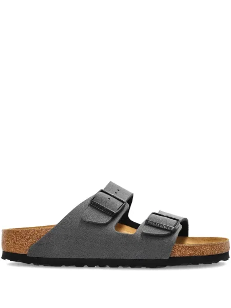 Sandale Birkenstock cu cataramă gri