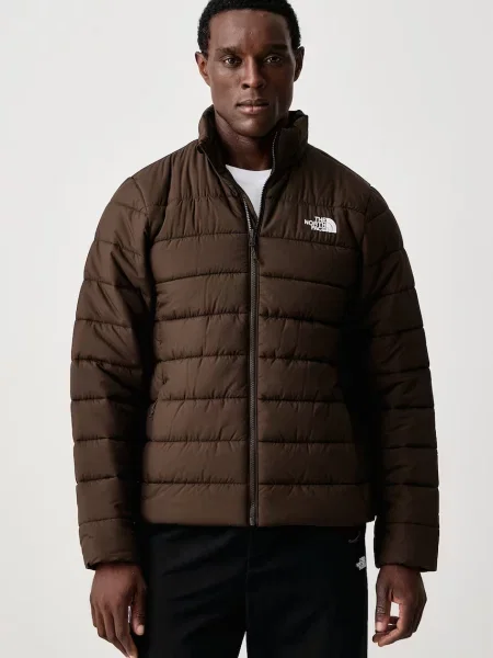 The North Face geacă matlasată pentru bărbați Aconcagua maro
