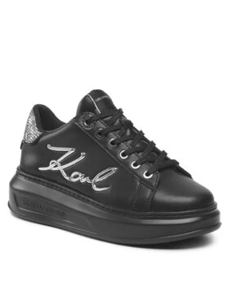 KARL LAGERFELD Sneakersy čierna