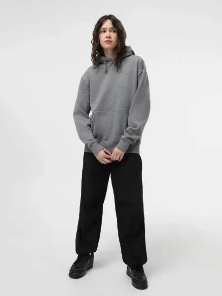 Худи Alpha Industries серое
