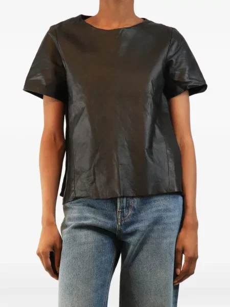 Scurt top Veda negru