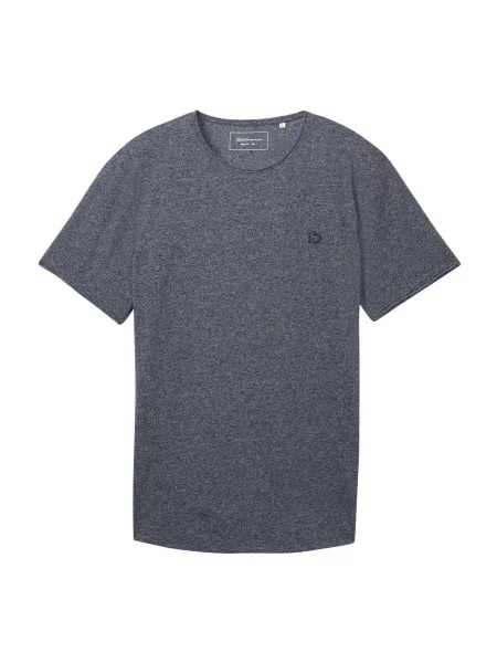 TOM TAILOR DENIM Tricou închis albastru