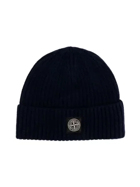 Czapka Stone Island z kamieniami niebieska