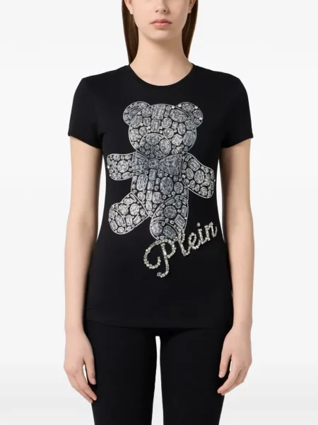 Scurt tricou Philipp Plein negru