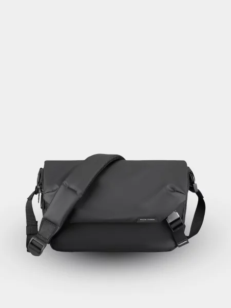 Кожаная сумка Mark Ryden черная