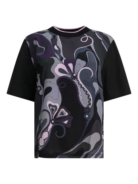 Tricou Pucci scurt negru