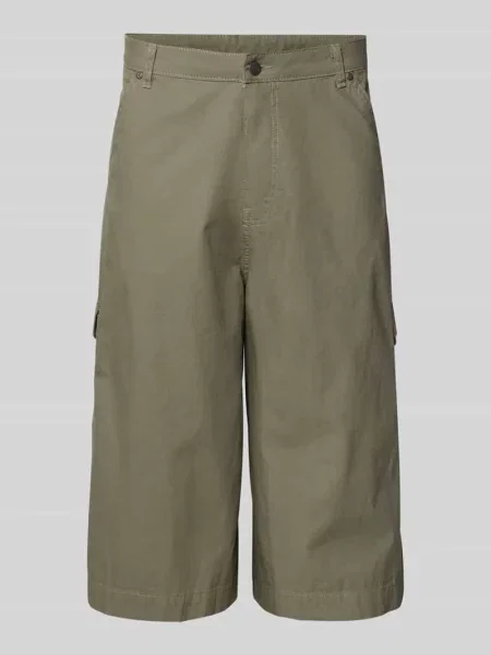 Szorty o kroju straight fit z cargo model Camo' Karl Kani zielone