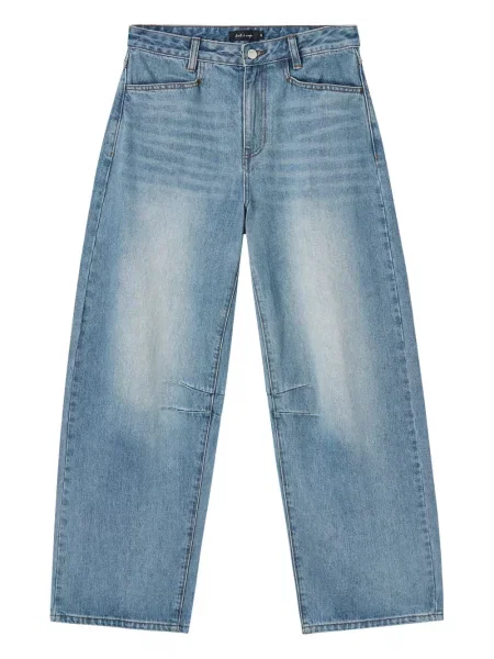 Jeansy Tout A Coup z przetarciami niebieskie