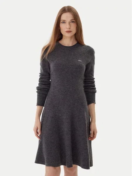 Lacoste Трикотажна сукня сірий