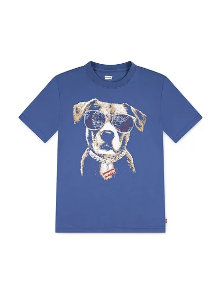Levi's tričko PATRIOTIC PUP TEE modré