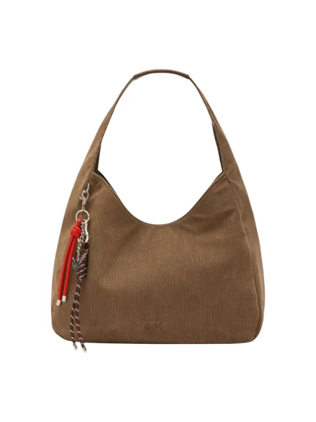 Torebka hobo Sun68 brązowa