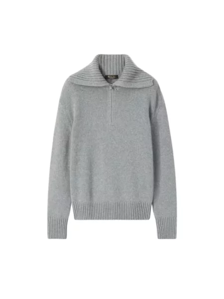 Sweter Loro Piana szary