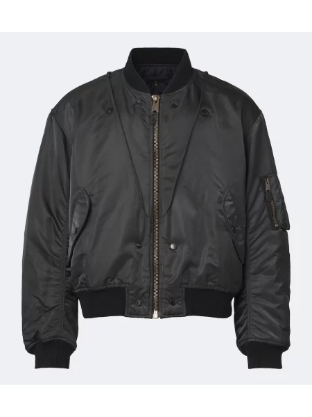 Reversibil geacă bomber Maison Margiela gri
