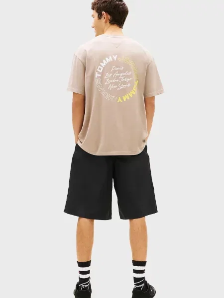 Футболка Tommy Jeans бежева