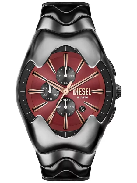 Diesel zegarek Mercurial czarny