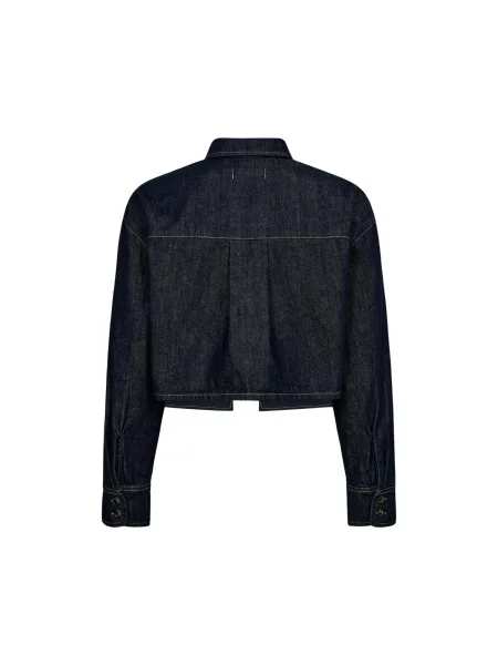 Ivy Copenhagen Tricou IVY-Brooke denim negru