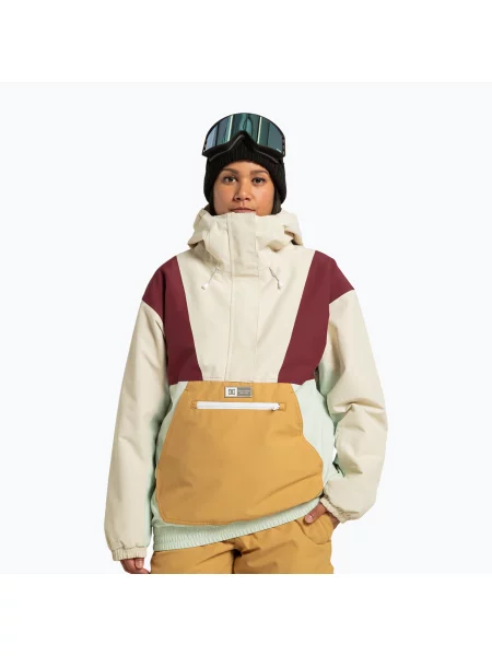 Geacă de snowboard pentru femei DC Chalet Anorak oatmeal