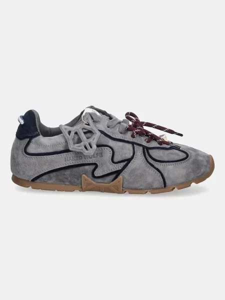 Замшеві кросівки Naked Wolfe Adored Adored Grey Suede сірий
