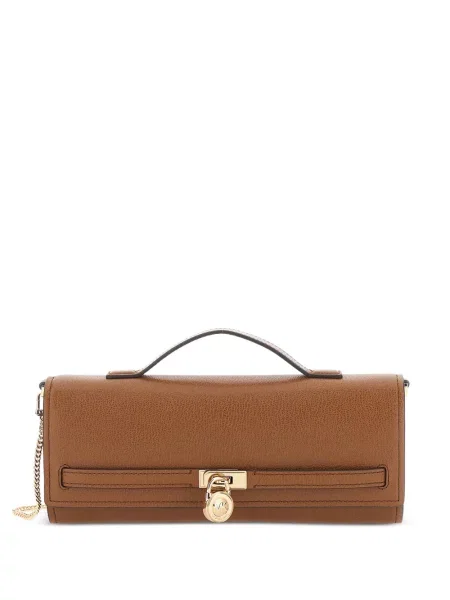 Geantă plic Michael Michael Kors maro