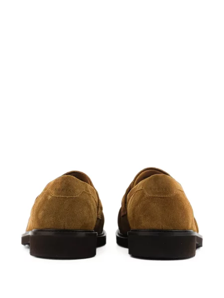 Pantofi loafer Nubikk din piele de căprioară maro