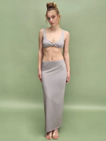 Юбка Leinle серая