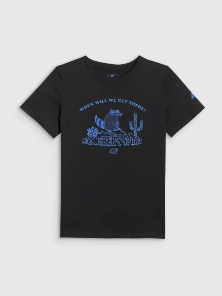 Tricou copii 4f negru
