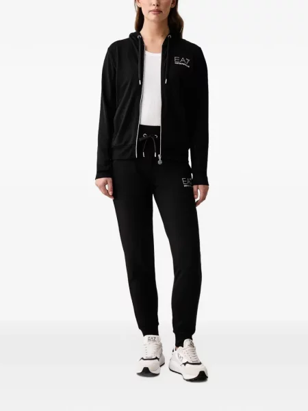 Анцуг Ea7 Emporio Armani с принт черно