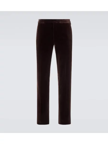 Costum Ralph Lauren Purple Label de catifea de costum violet