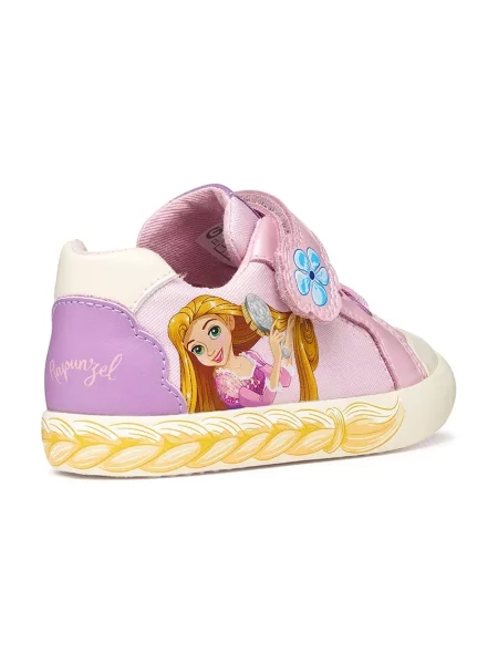 Geox Детски ниски кецове GISLI x Disney Princess розово
