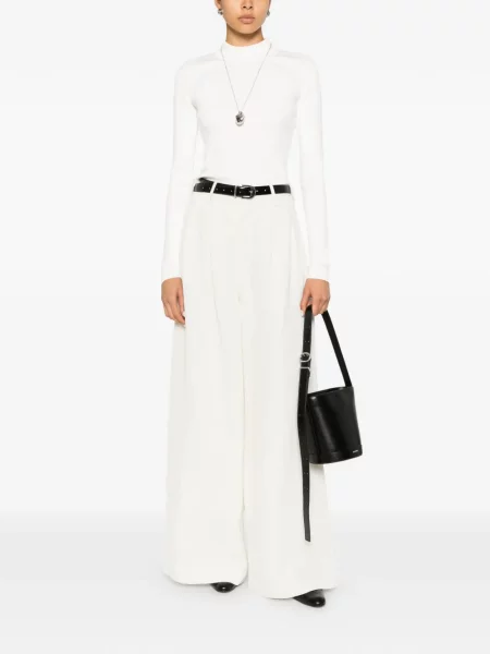 Pulover Jil Sander alb