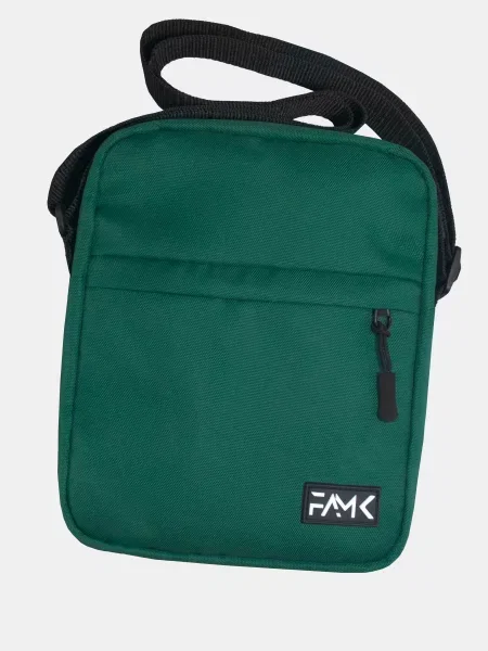 Сумка через плечо Famk зеленая