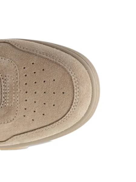 Szarvasbőr business sneaker Off-white fehér