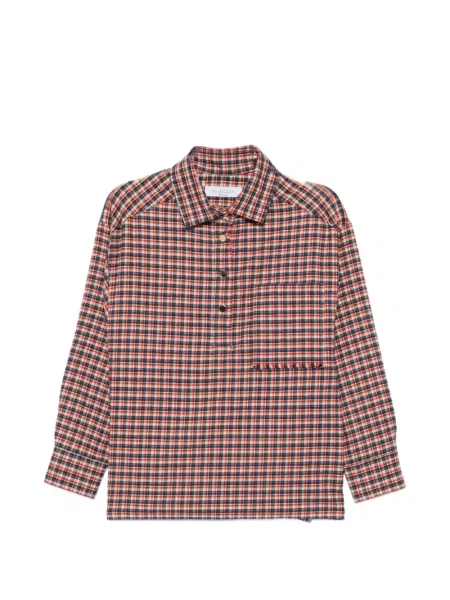 Cămașă A.shirt Milano în carouri roșu