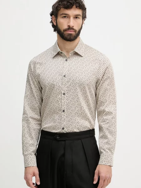 Armani Exchange košile béžová