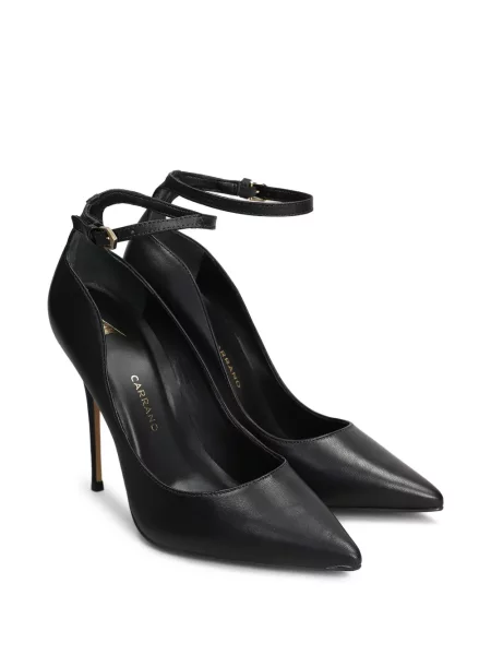 Pantofi cu toc Carrano din piele negru