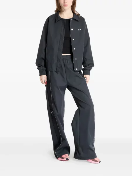 Decupat boxeri Nike cu autograf din fleece negru