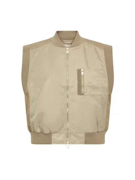 Kamizelka Mos Mosh z twillu beżowa
