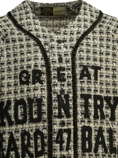 Bouclé cămașă Kapital gri