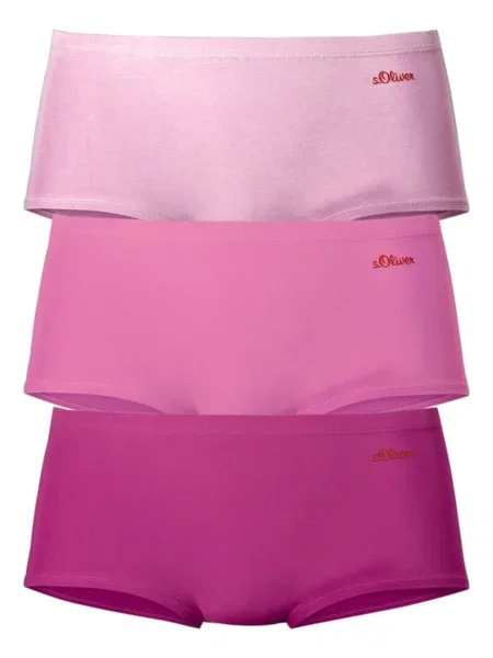 S.Oliver Spodnje hlače ciklama temno roza