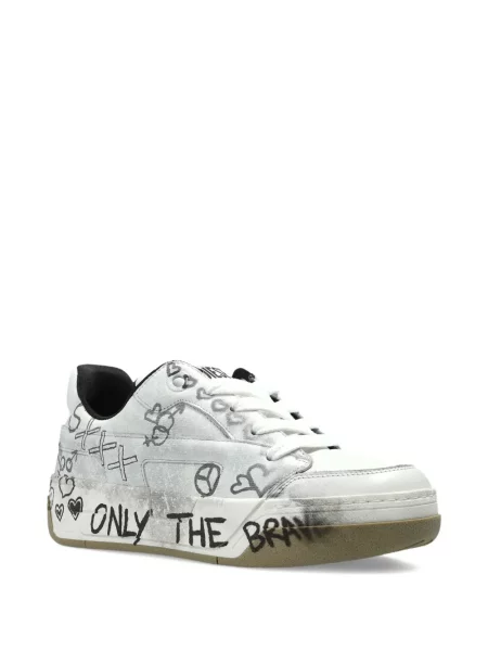 Sneakerși Diesel alb
