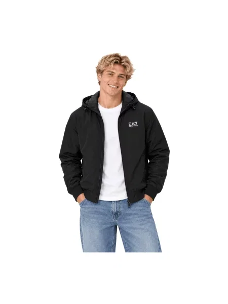 Kurtka bomber Emporio Armani czarny