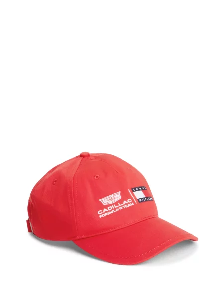 TOMMY HILFIGER Kšiltovka TH X námořnická modř / světle červená bílá