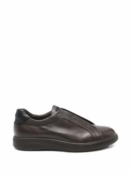Chiloți Fratelli Rossetti din piele slip-on maro