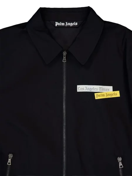 Яке Palm Angels с принт черно