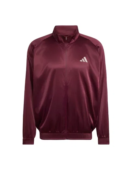 ADIDAS PERFORMANCE Sportovní bunda slonová kost / vínově červená