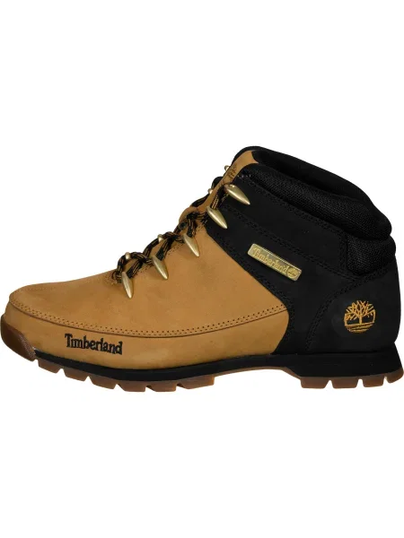 TIMBERLAND Šnurovacie čižmy Euro Sprint Hiker pueblo čierna