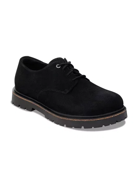 Birkenstock pantofi de piele întoarsă Highwood Lace Low