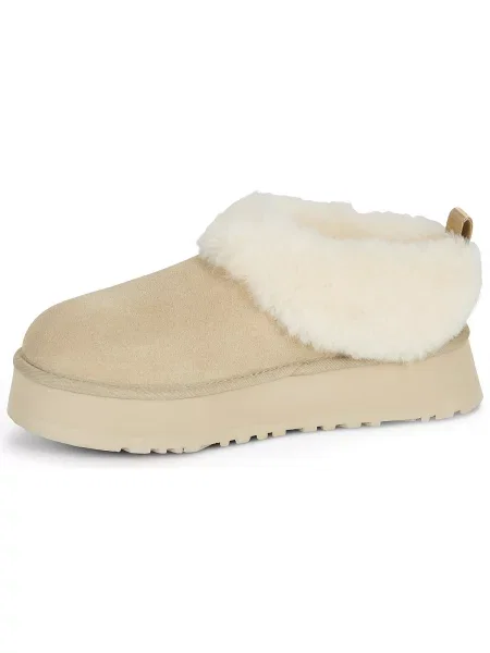 Ugg Mules Na Platformě Tazzelle krémová béžové