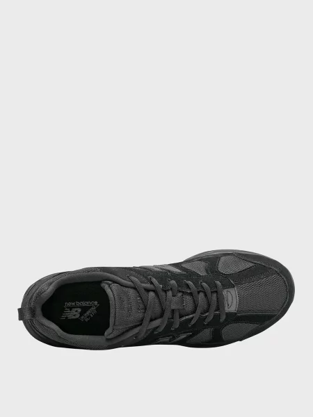 Замшевые кроссовки New Balance черные